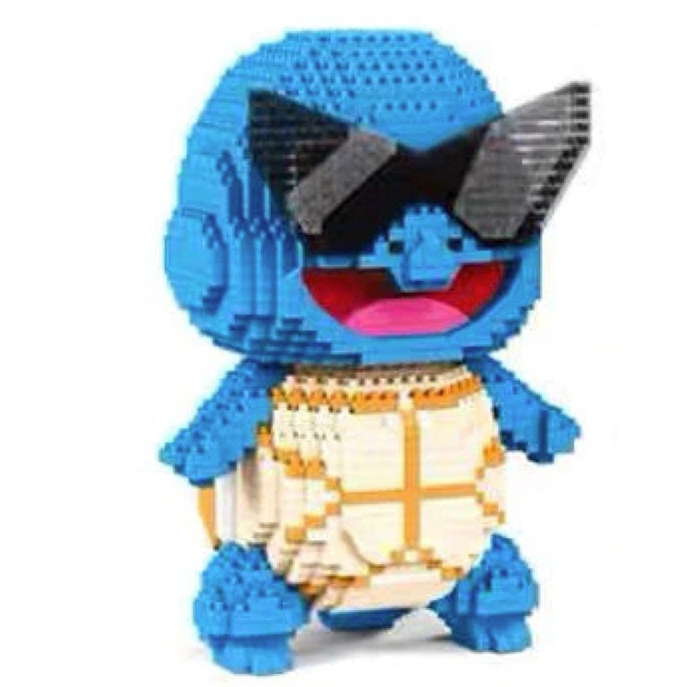 Micro Brick 7196A - Squirtle - From the Squirtle Squad - 2100+ pcs